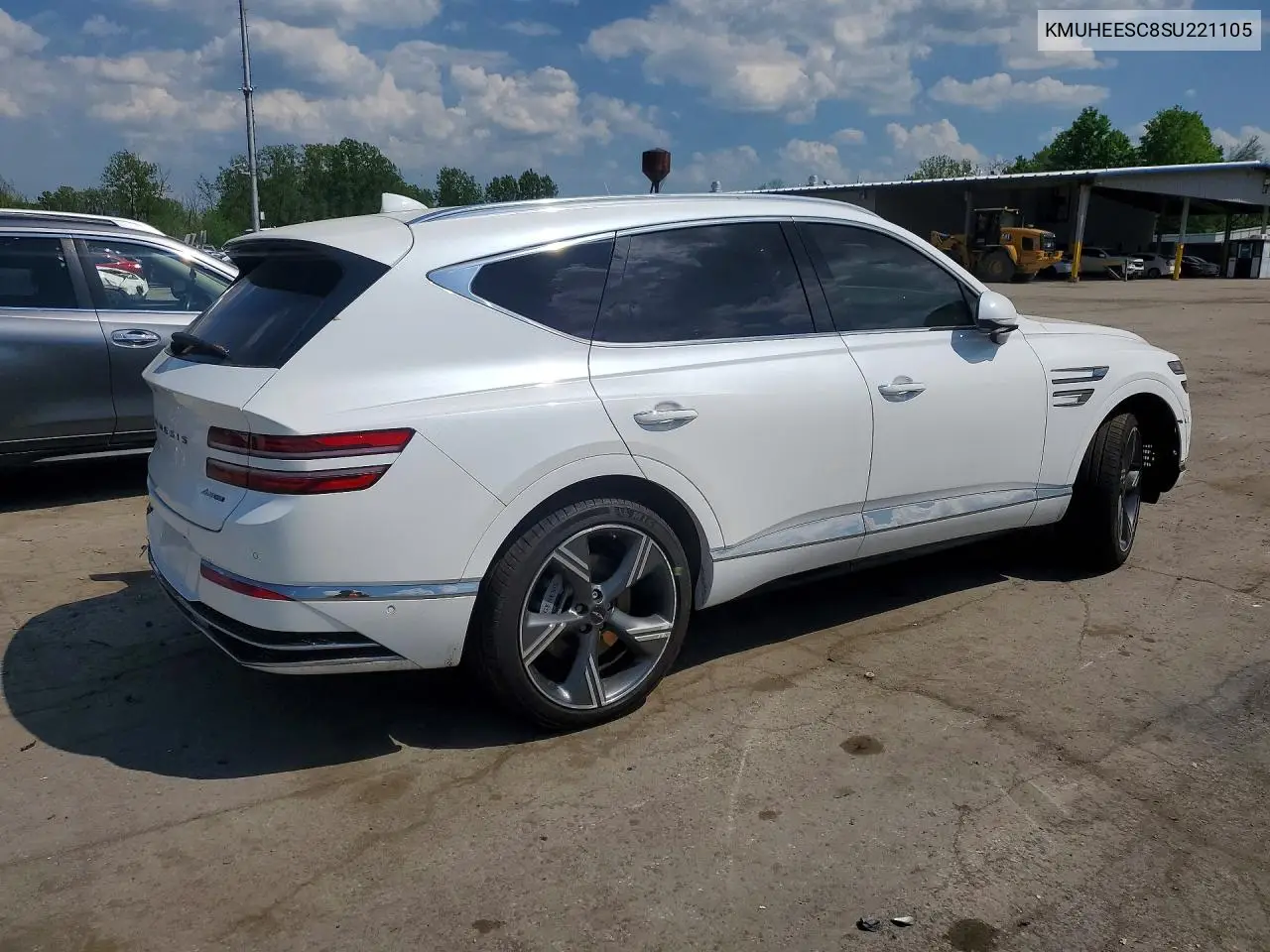 2025 Genesis Gv80 Prestige VIN: KMUHEESC8SU221105 Lot: 53872466