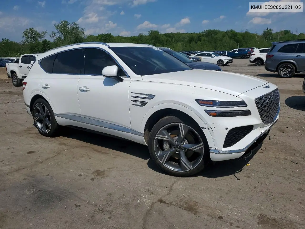 2025 Genesis Gv80 Prestige VIN: KMUHEESC8SU221105 Lot: 53872466
