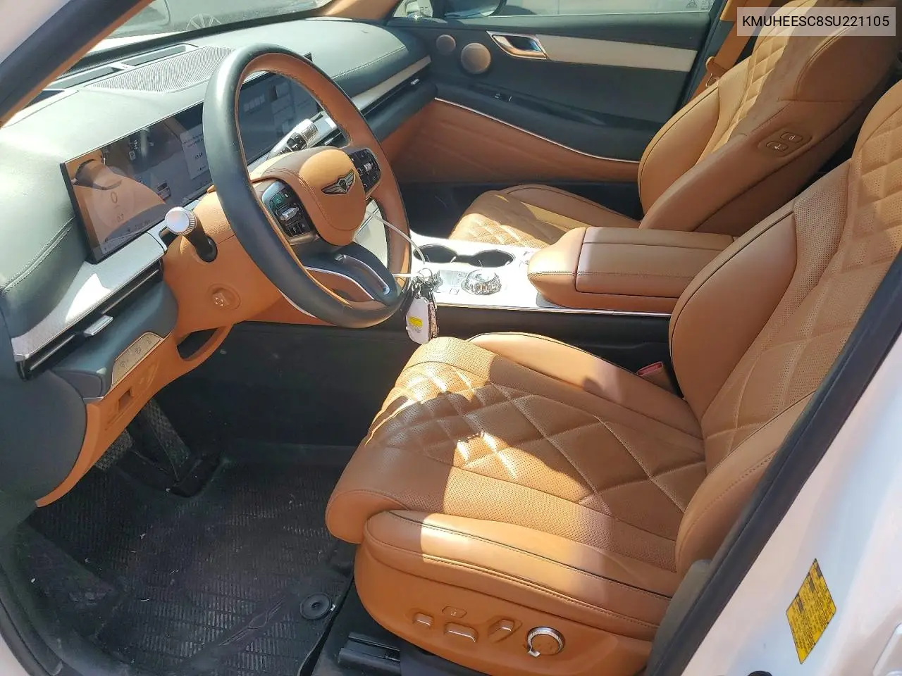 2025 Genesis Gv80 Prestige VIN: KMUHEESC8SU221105 Lot: 53872466