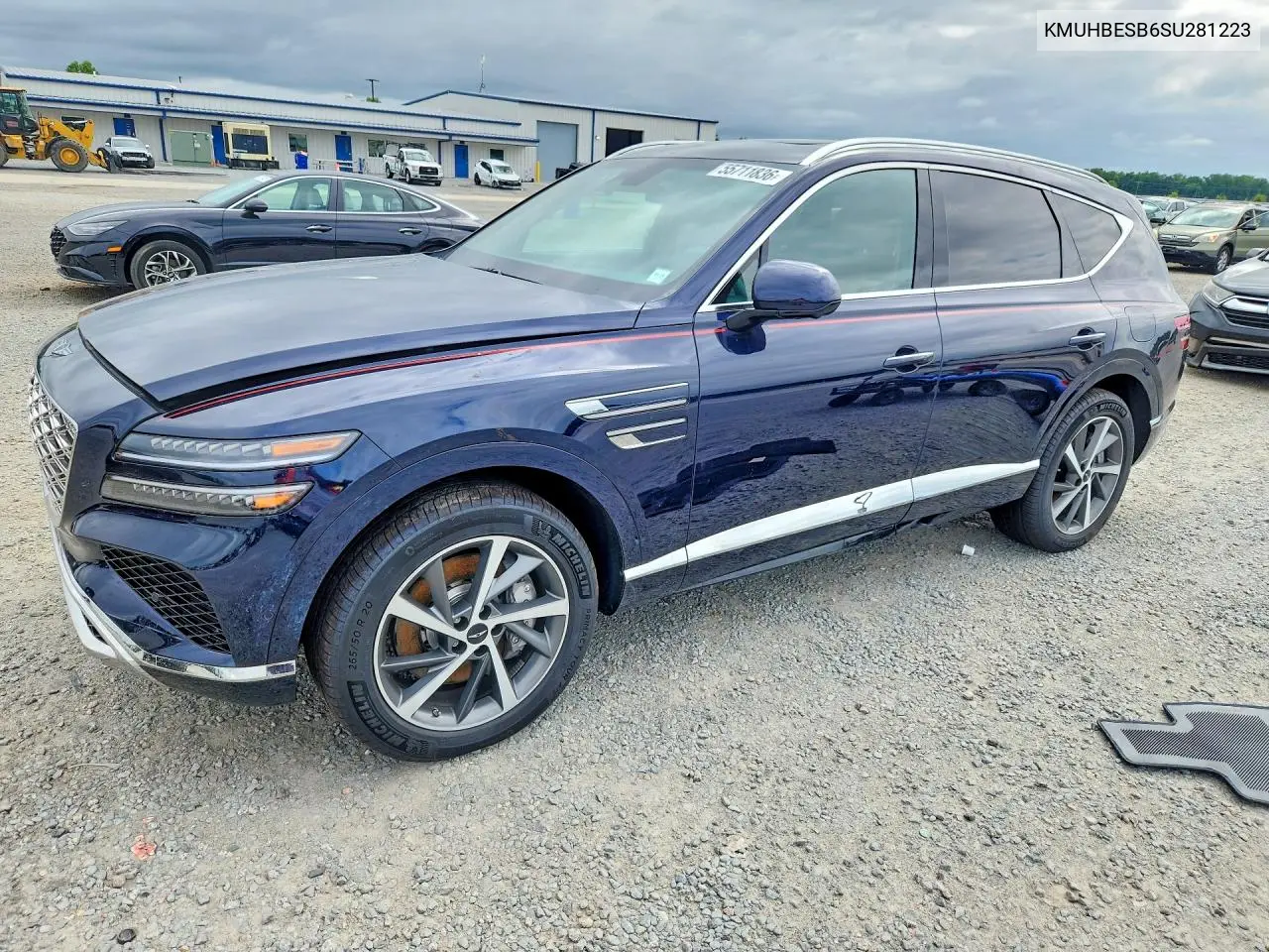 2025 Genesis Gv80 Advanced VIN: KMUHBESB6SU281223 Lot: 55711836