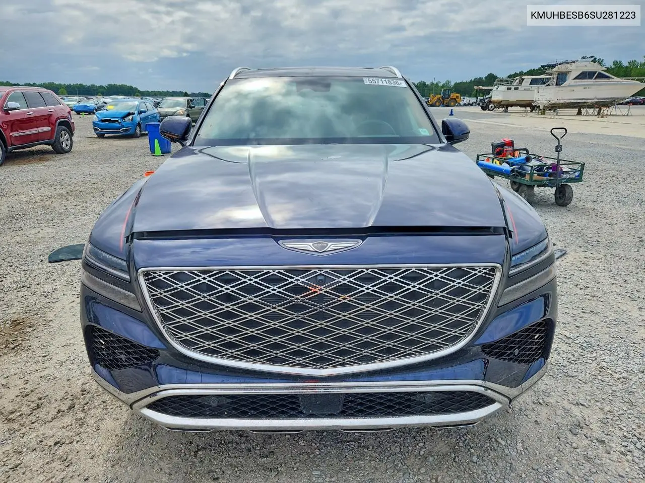 2025 Genesis Gv80 Advanced VIN: KMUHBESB6SU281223 Lot: 55711836