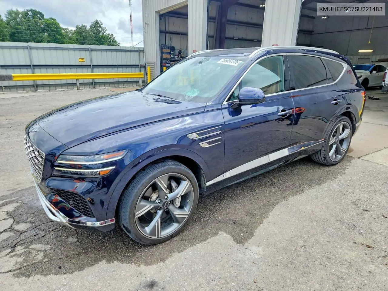 2025 Genesis Gv80 Prestige VIN: KMUHEESC7SU221483 Lot: 56497206