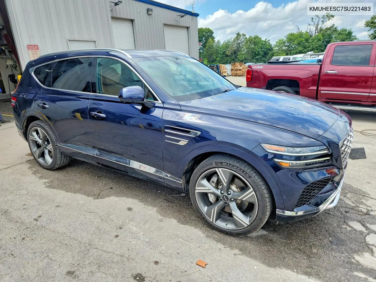 2025 Genesis Gv80 Prestige VIN: KMUHEESC7SU221483 Lot: 56497206