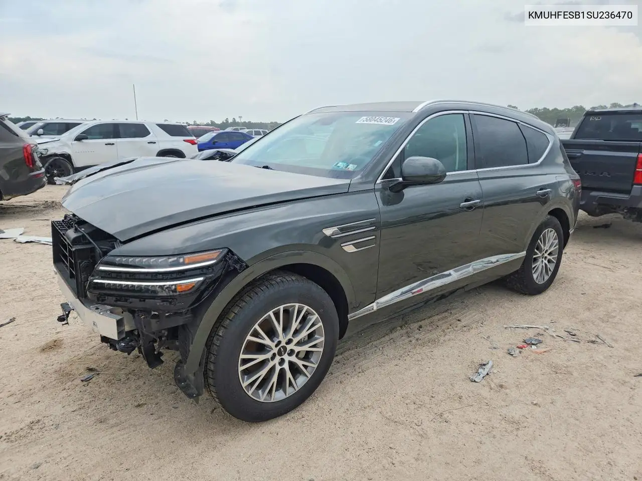 2025 Genesis Gv80 Standard VIN: KMUHFESB1SU236470 Lot: 58045246
