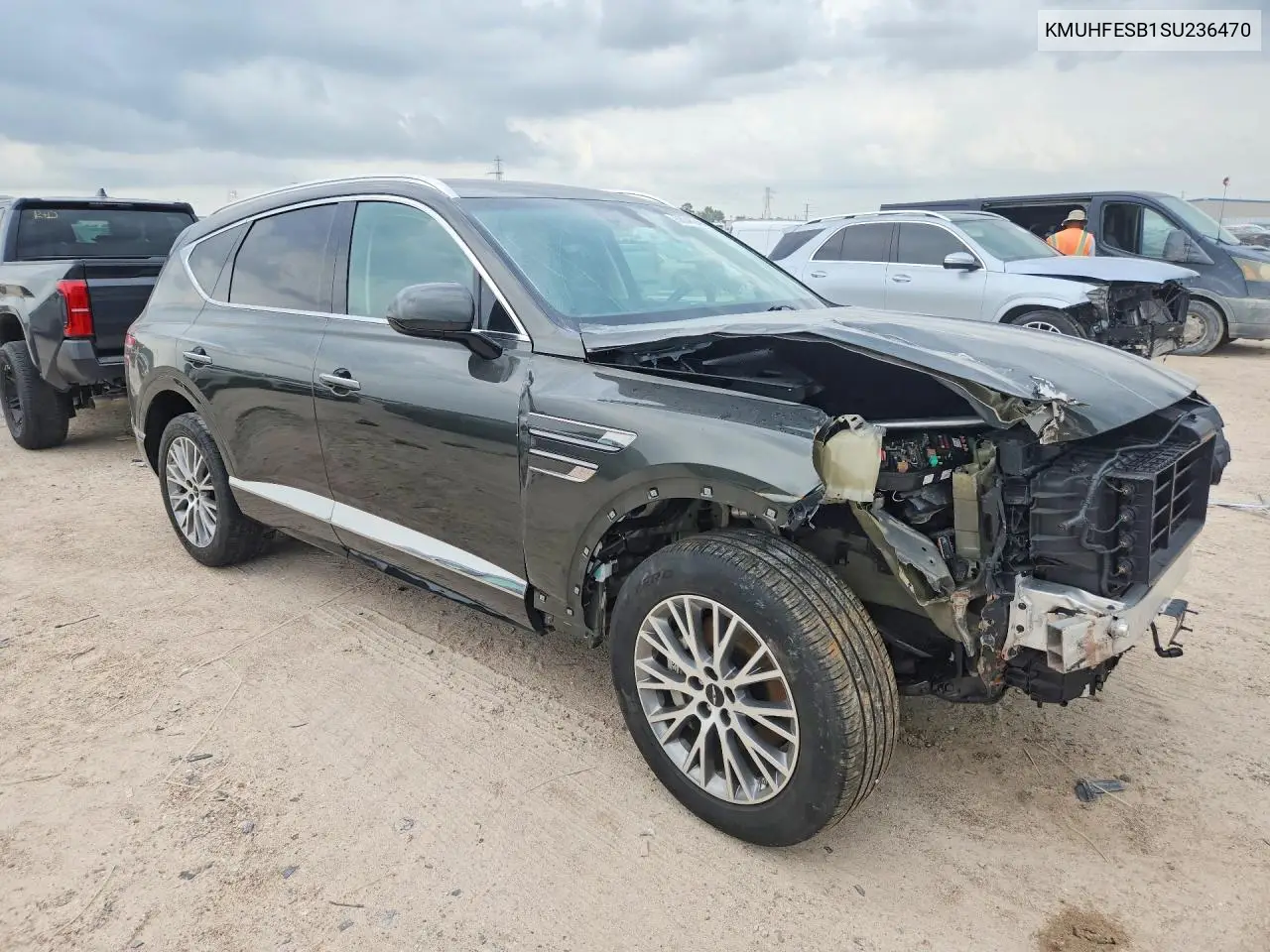 2025 Genesis Gv80 Standard VIN: KMUHFESB1SU236470 Lot: 58045246