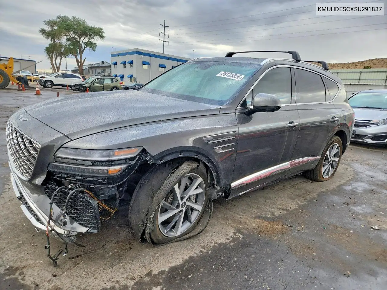 2025 Genesis Gv80 Advanced VIN: KMUHDESCXSU291837 Lot: 58133356