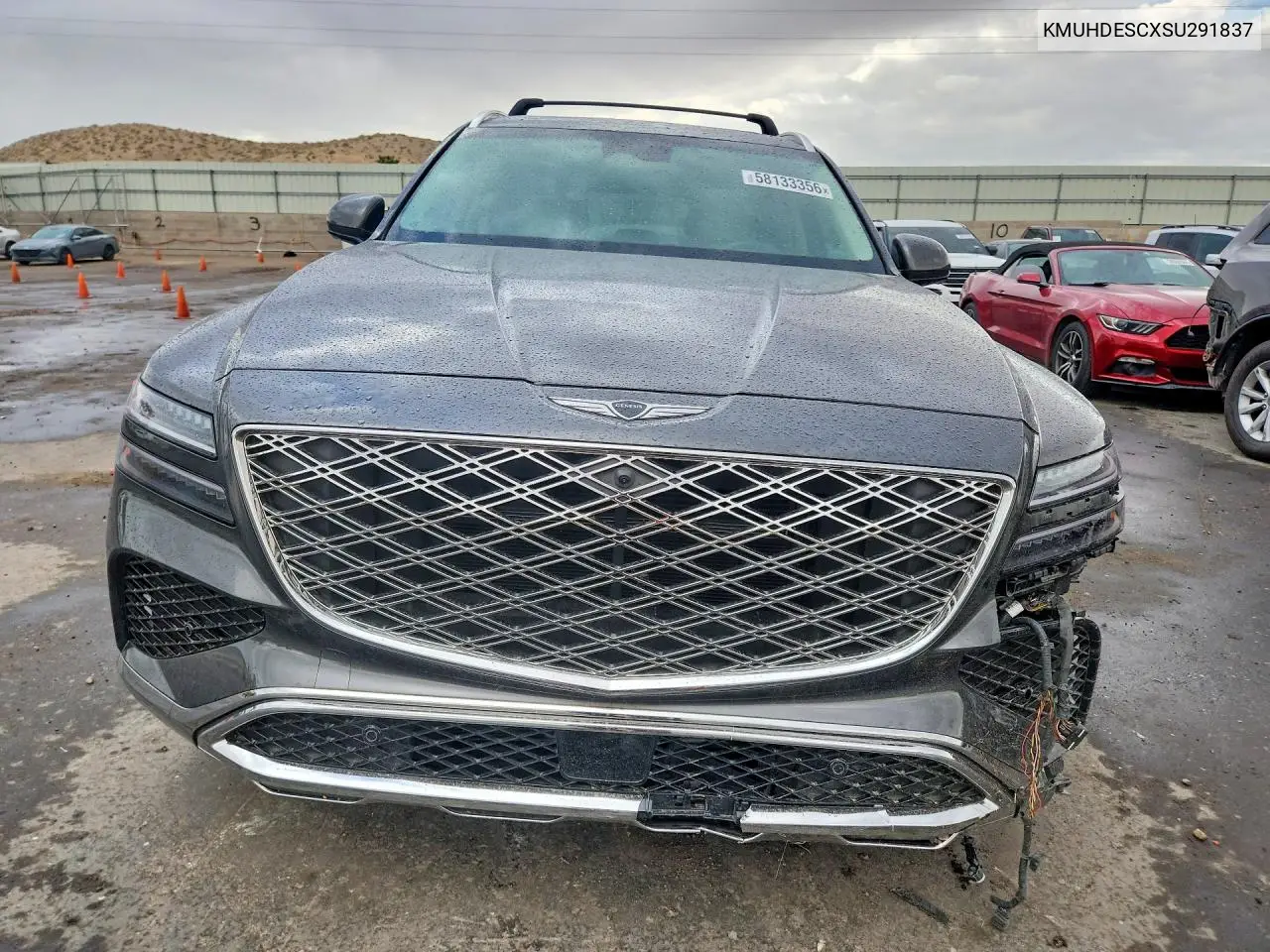2025 Genesis Gv80 Advanced VIN: KMUHDESCXSU291837 Lot: 58133356