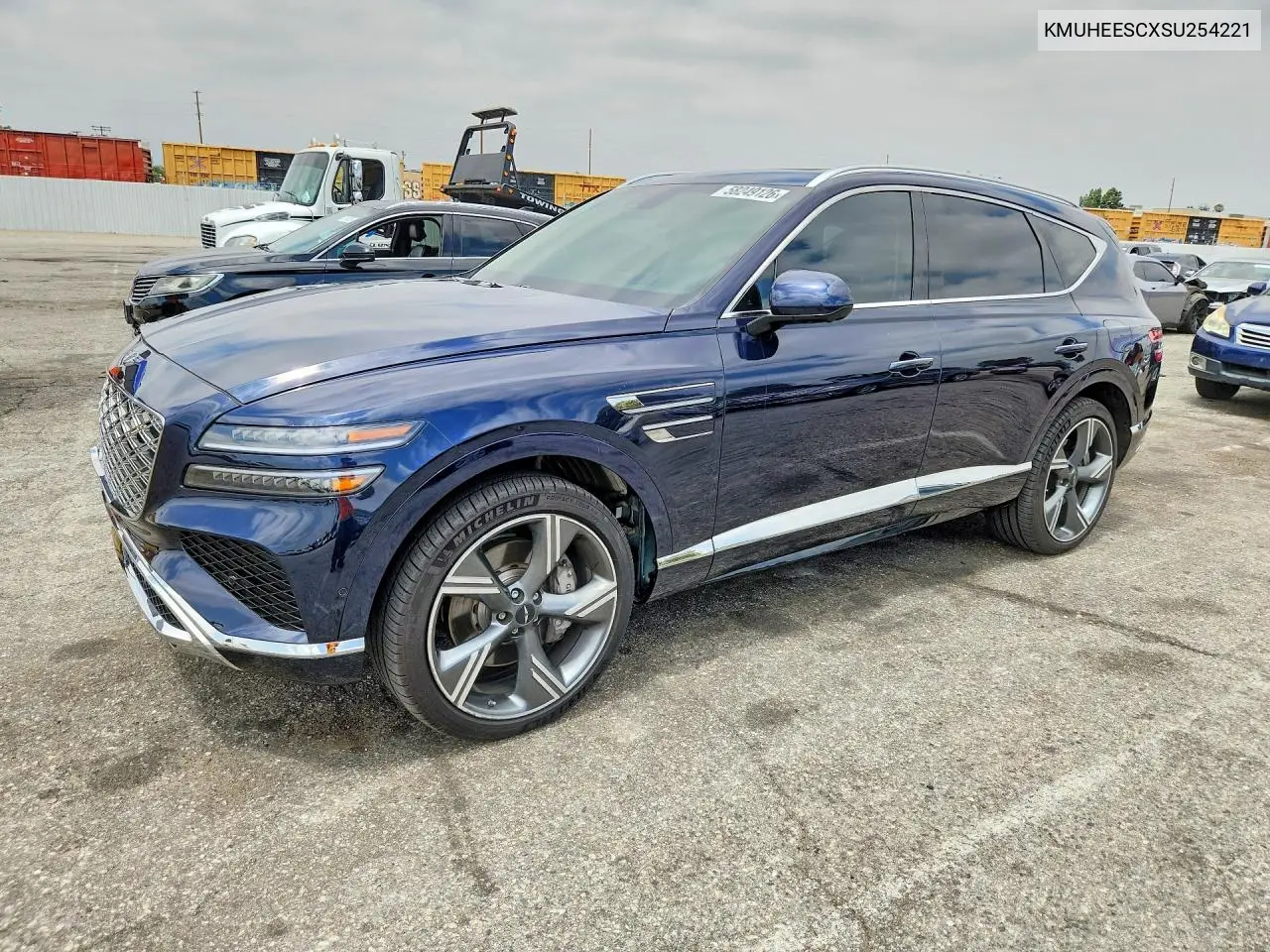 2025 Genesis Gv80 Prestige VIN: KMUHEESCXSU254221 Lot: 58249126