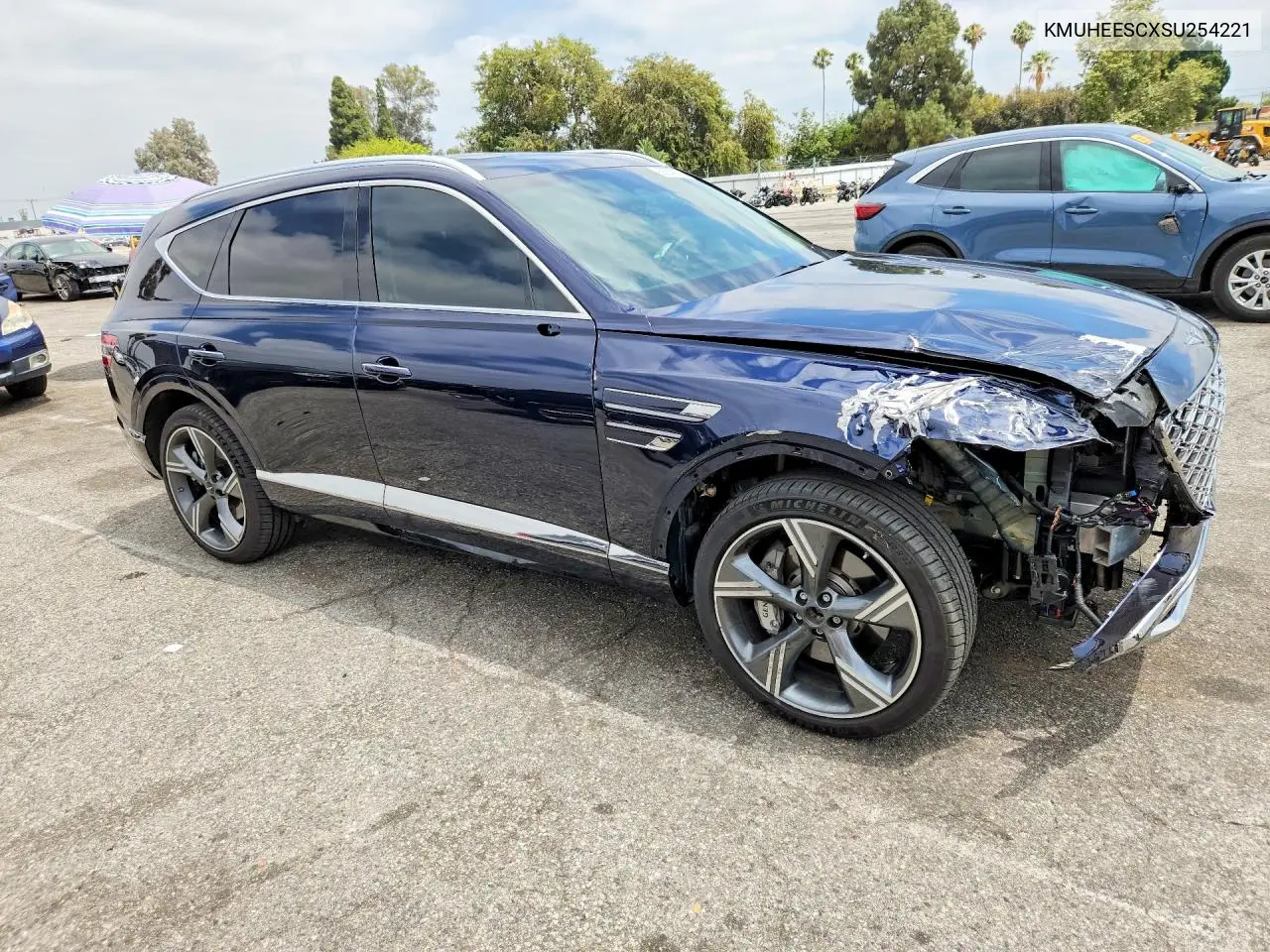 2025 Genesis Gv80 Prestige VIN: KMUHEESCXSU254221 Lot: 58249126