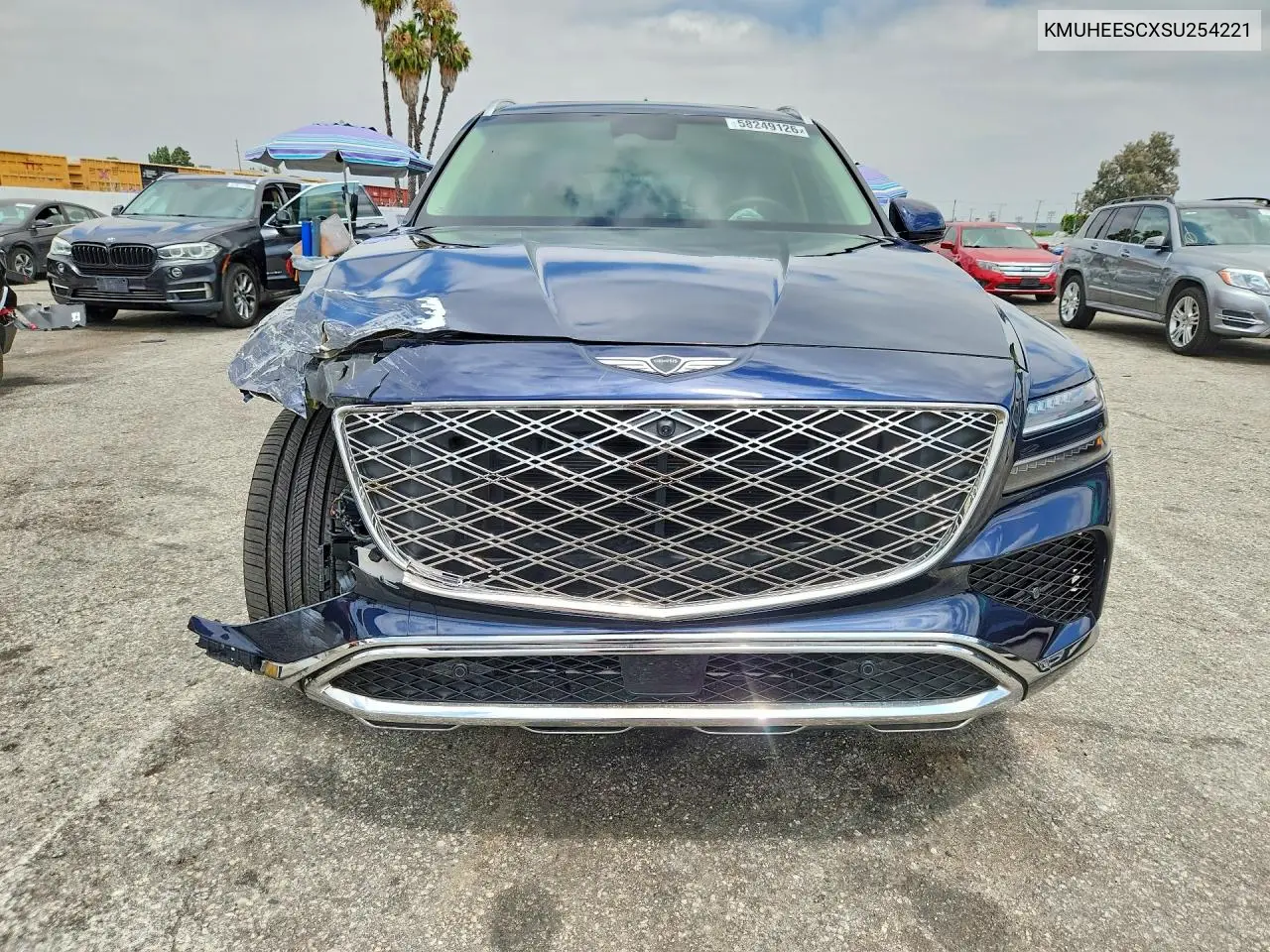 2025 Genesis Gv80 Prestige VIN: KMUHEESCXSU254221 Lot: 58249126