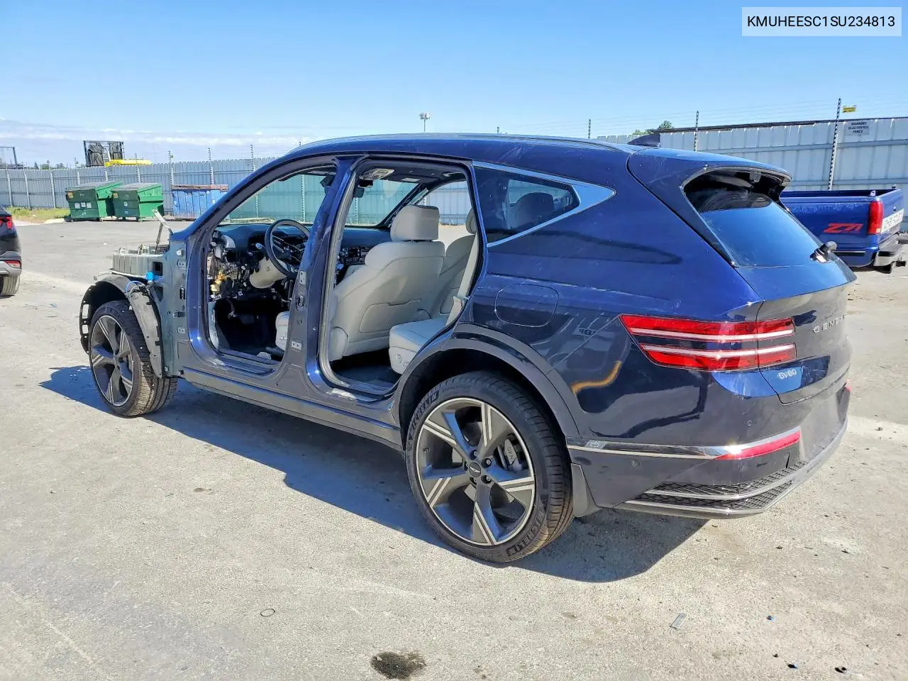 2025 Genesis Gv80 Prestige VIN: KMUHEESC1SU234813 Lot: 58486816