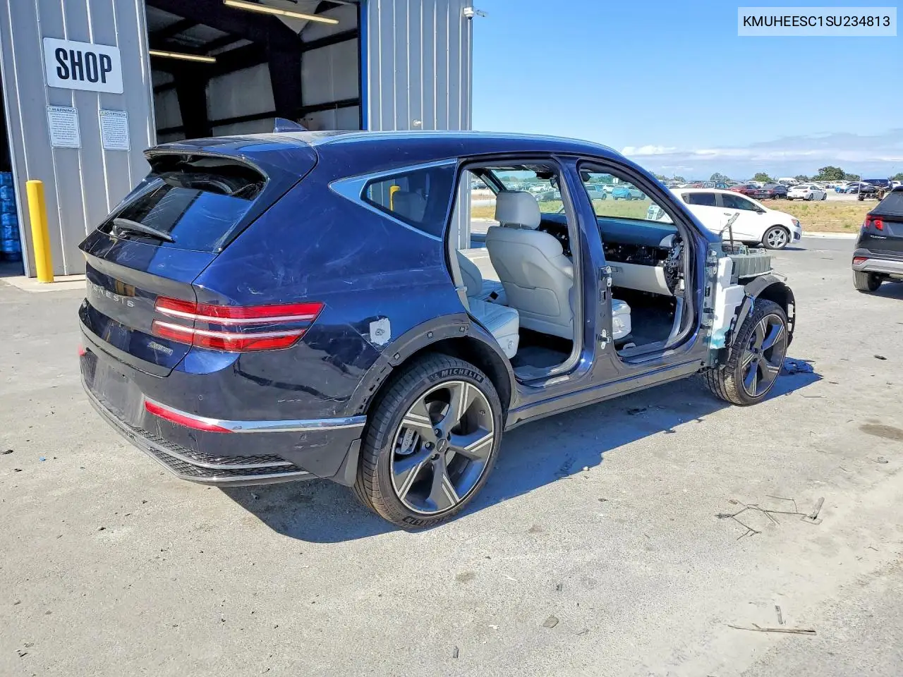 2025 Genesis Gv80 Prestige VIN: KMUHEESC1SU234813 Lot: 58486816
