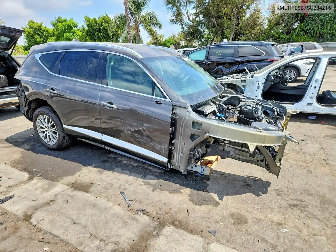 2025 Genesis Gv80 Standard VIN: KMUHFESB7SU284216 Lot: 59104886