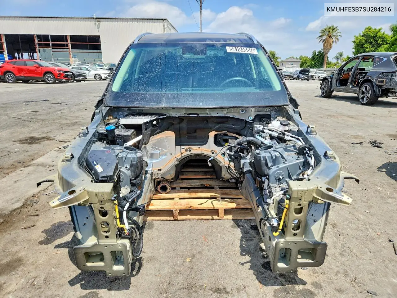 2025 Genesis Gv80 Standard VIN: KMUHFESB7SU284216 Lot: 59104886