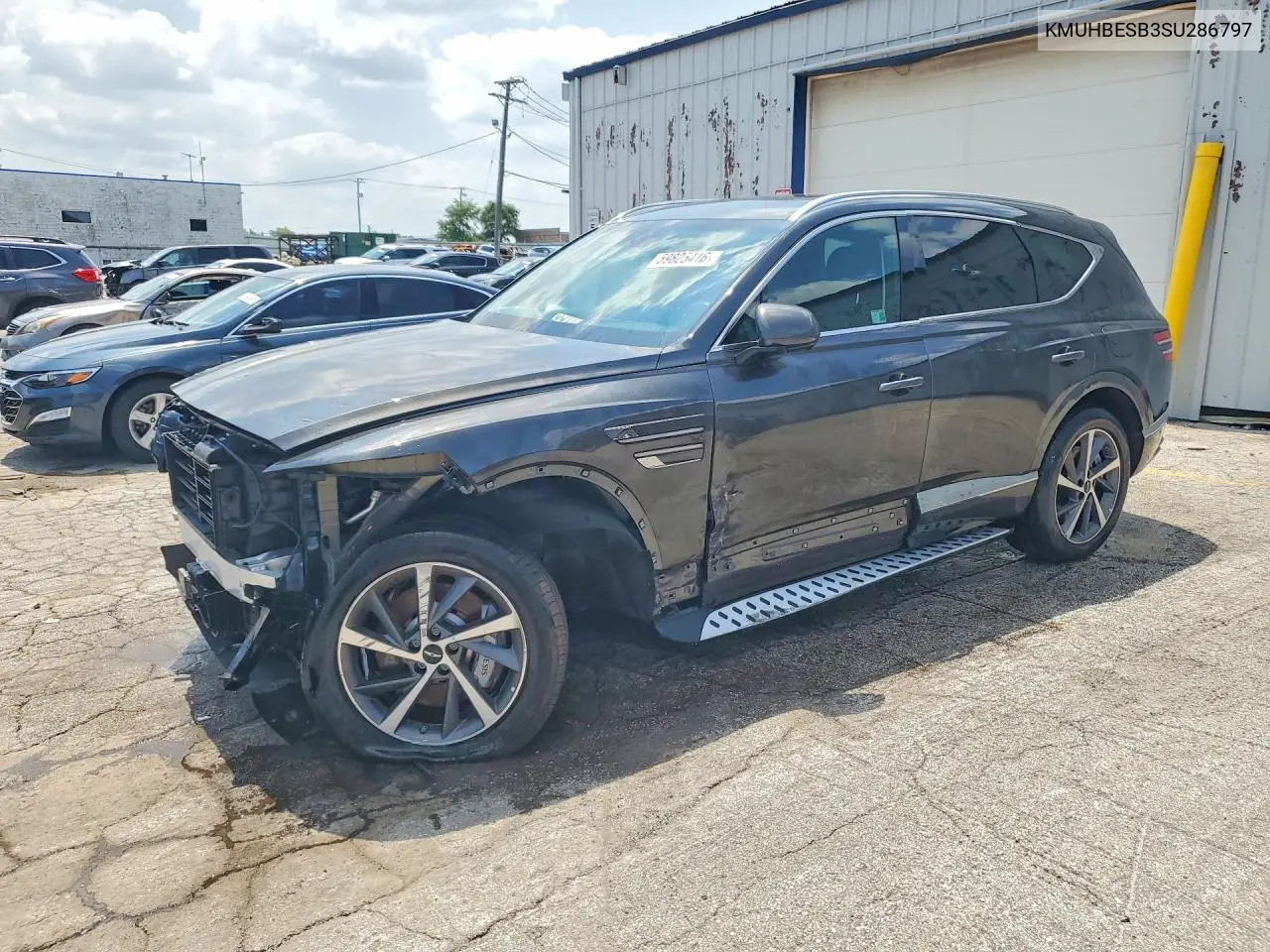 2025 Genesis Gv80 Advanced VIN: KMUHBESB3SU286797 Lot: 59825416
