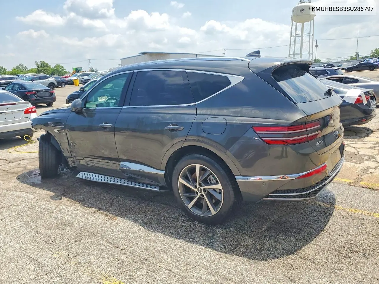2025 Genesis Gv80 Advanced VIN: KMUHBESB3SU286797 Lot: 59825416