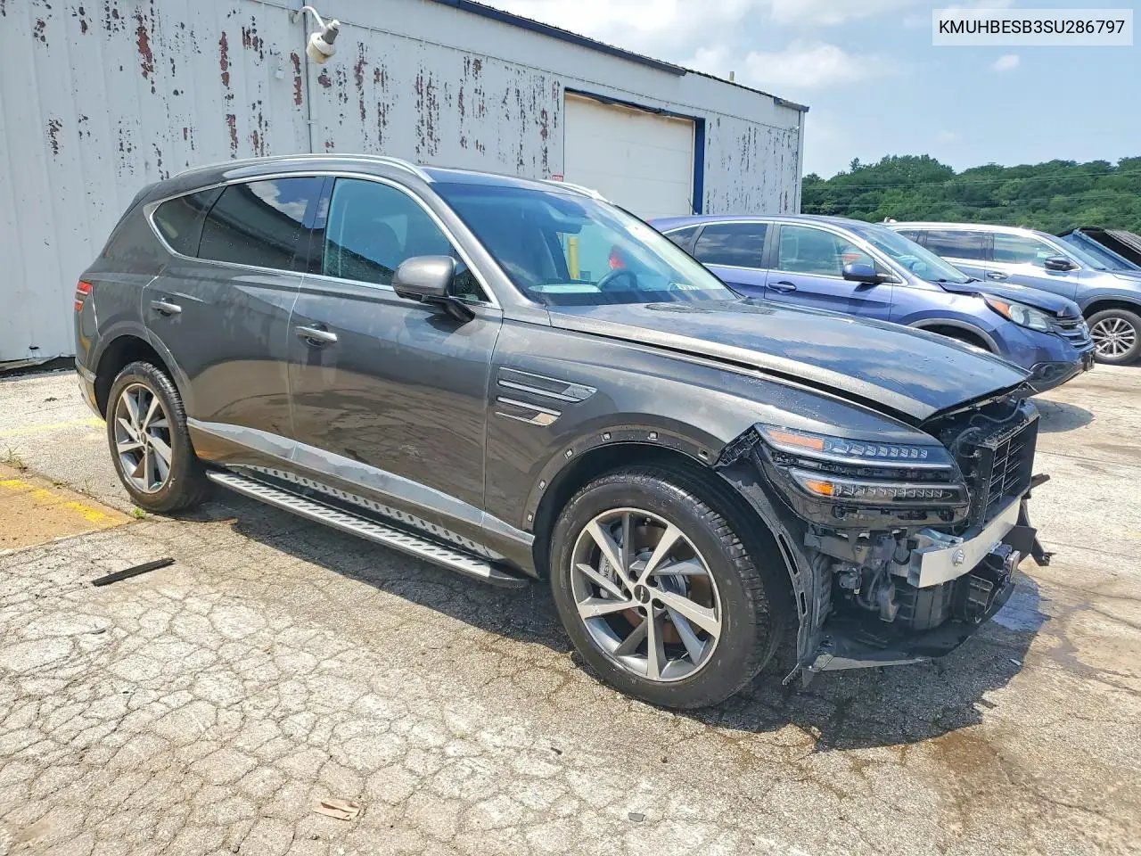 2025 Genesis Gv80 Advanced VIN: KMUHBESB3SU286797 Lot: 59825416