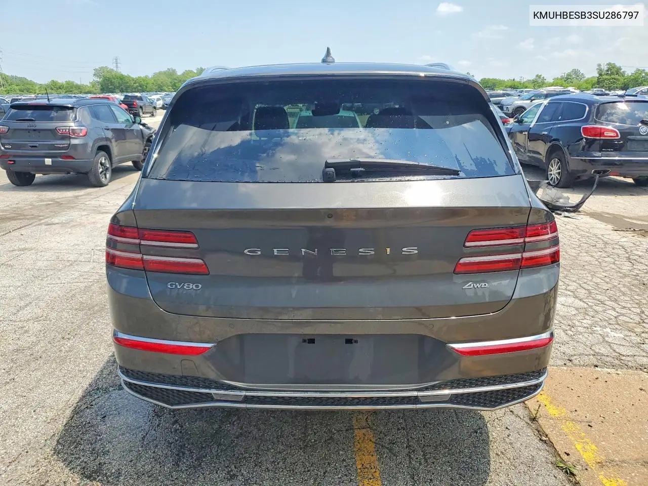 2025 Genesis Gv80 Advanced VIN: KMUHBESB3SU286797 Lot: 59825416