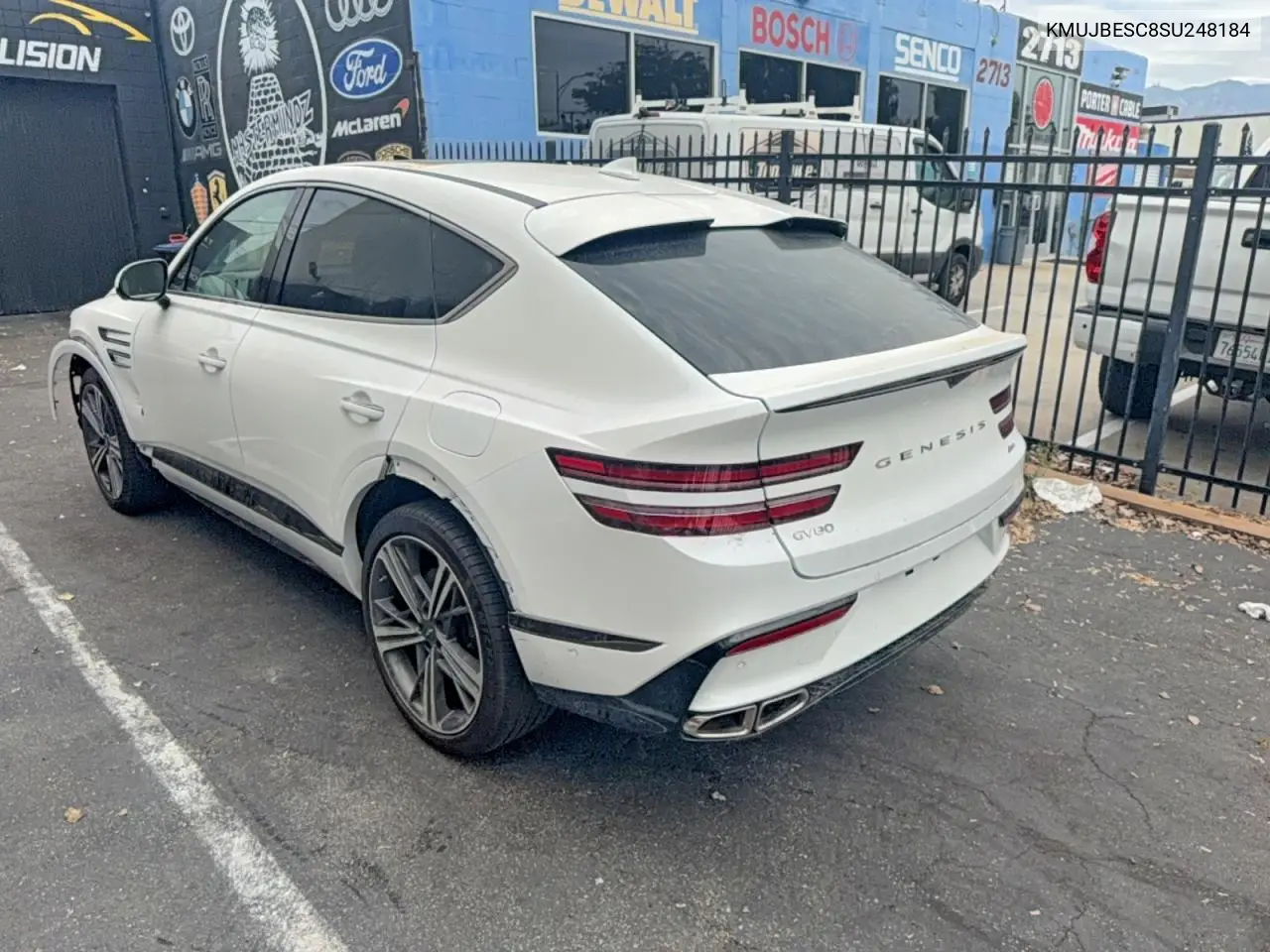 2025 Genesis Gv80 Coupe VIN: KMUJBESC8SU248184 Lot: 60275566