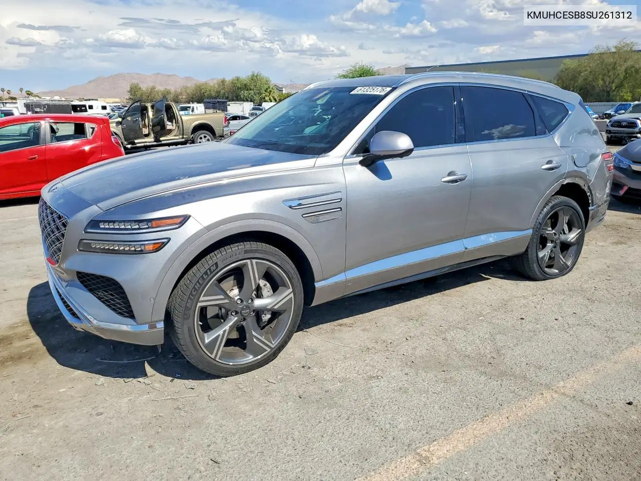 2025 Genesis Gv80 Prestige VIN: KMUHCESB8SU261312 Lot: 61325176