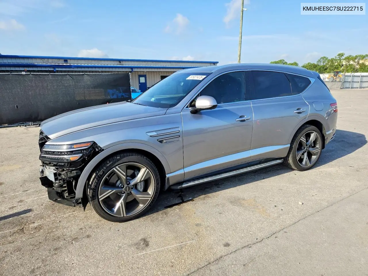2025 Genesis Gv80 Prestige VIN: KMUHEESC7SU222715 Lot: 61921476