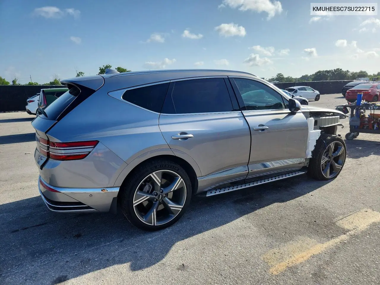 2025 Genesis Gv80 Prestige VIN: KMUHEESC7SU222715 Lot: 61921476