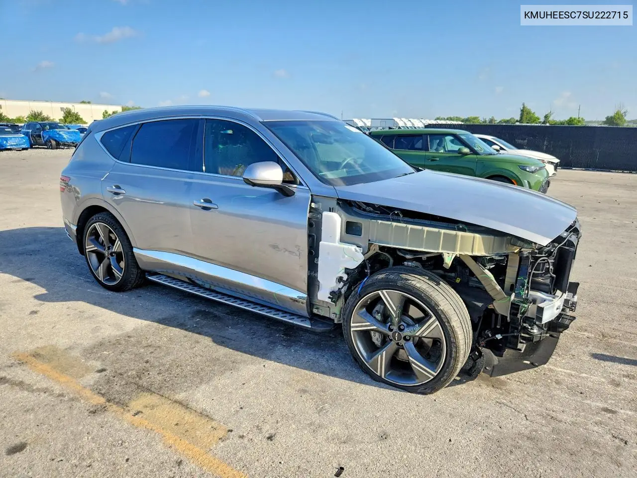 2025 Genesis Gv80 Prestige VIN: KMUHEESC7SU222715 Lot: 61921476