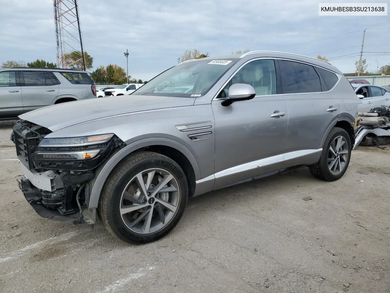 2025 Genesis Gv80 Advanced VIN: KMUHBESB3SU213638 Lot: 90900605