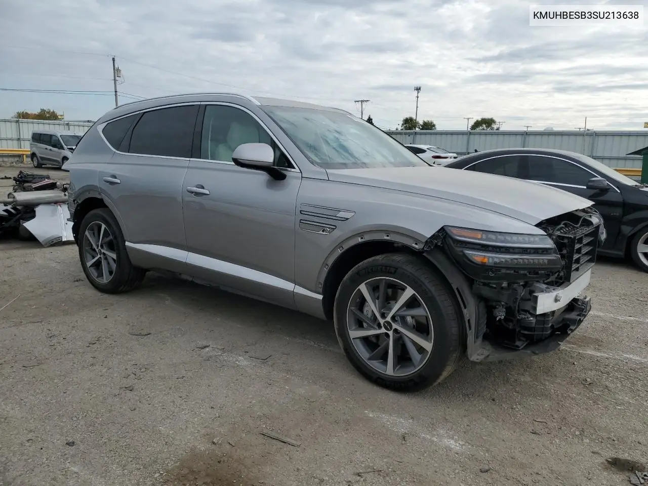 2025 Genesis Gv80 Advanced VIN: KMUHBESB3SU213638 Lot: 90900605