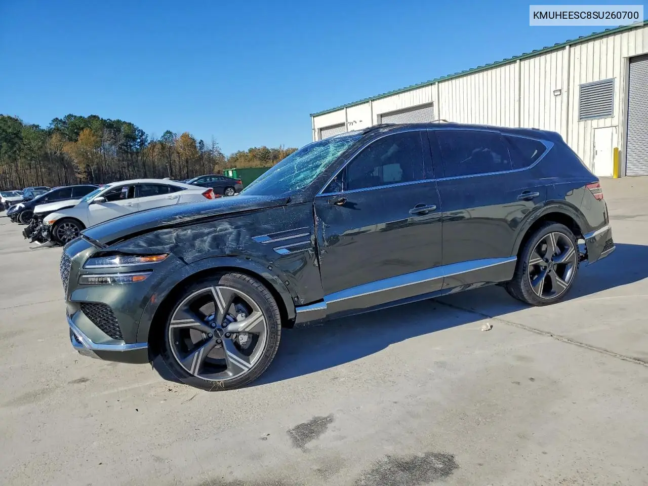 2025 Genesis Gv80 Prestige VIN: KMUHEESC8SU260700 Lot: 96914595