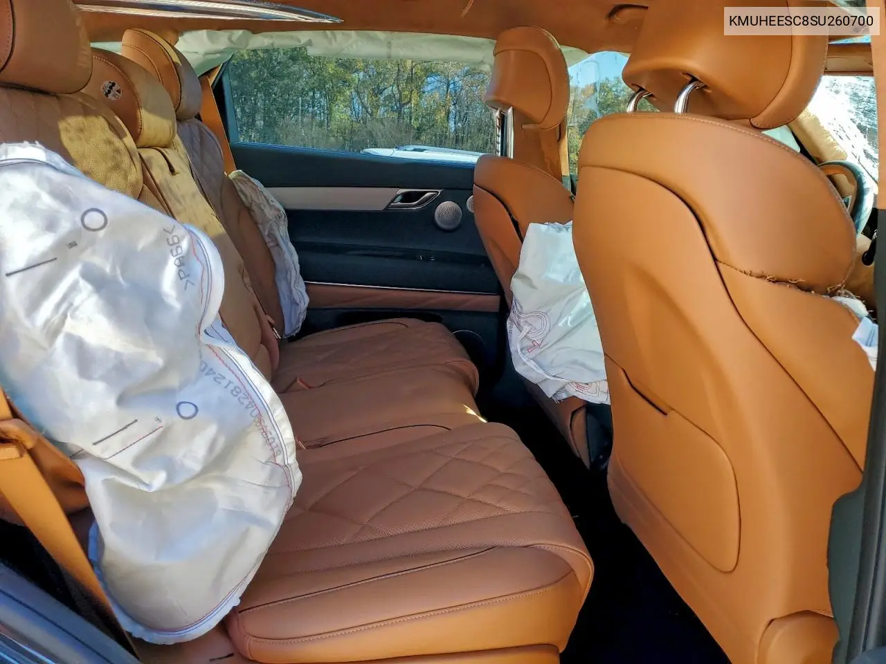 2025 Genesis Gv80 Prestige VIN: KMUHEESC8SU260700 Lot: 96914595