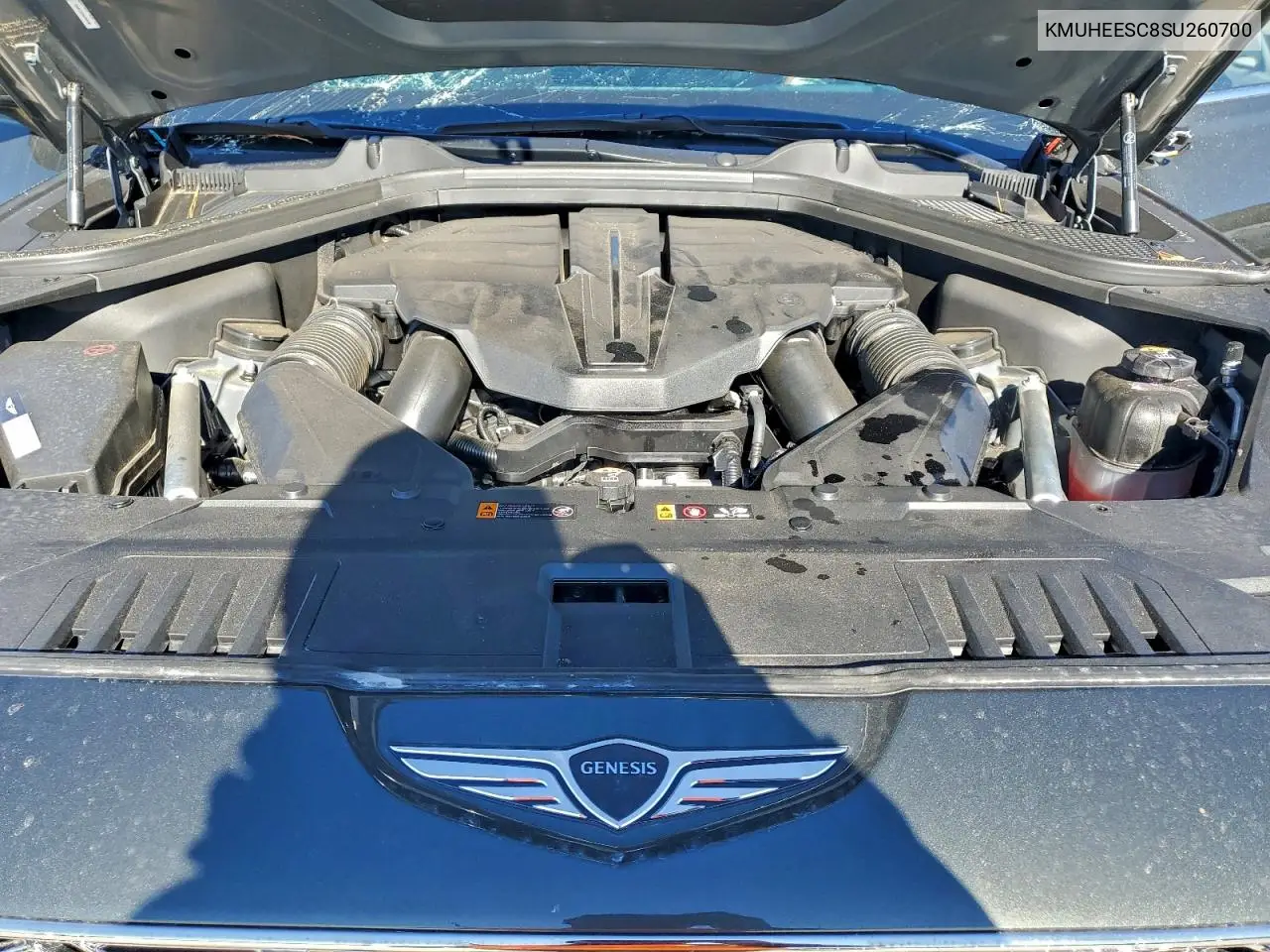 2025 Genesis Gv80 Prestige VIN: KMUHEESC8SU260700 Lot: 96914595