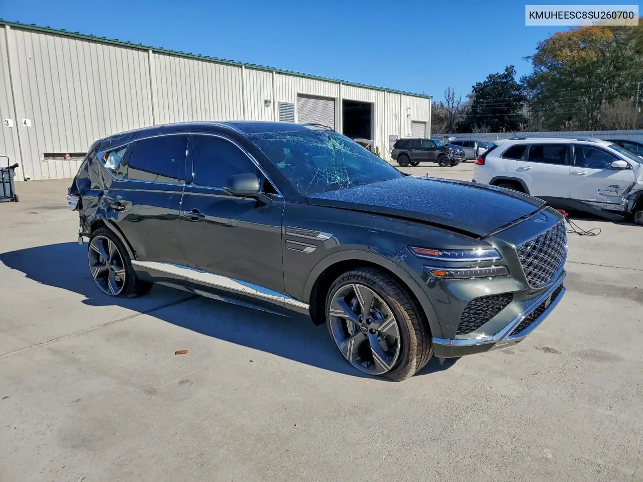 2025 Genesis Gv80 Prestige VIN: KMUHEESC8SU260700 Lot: 96914595