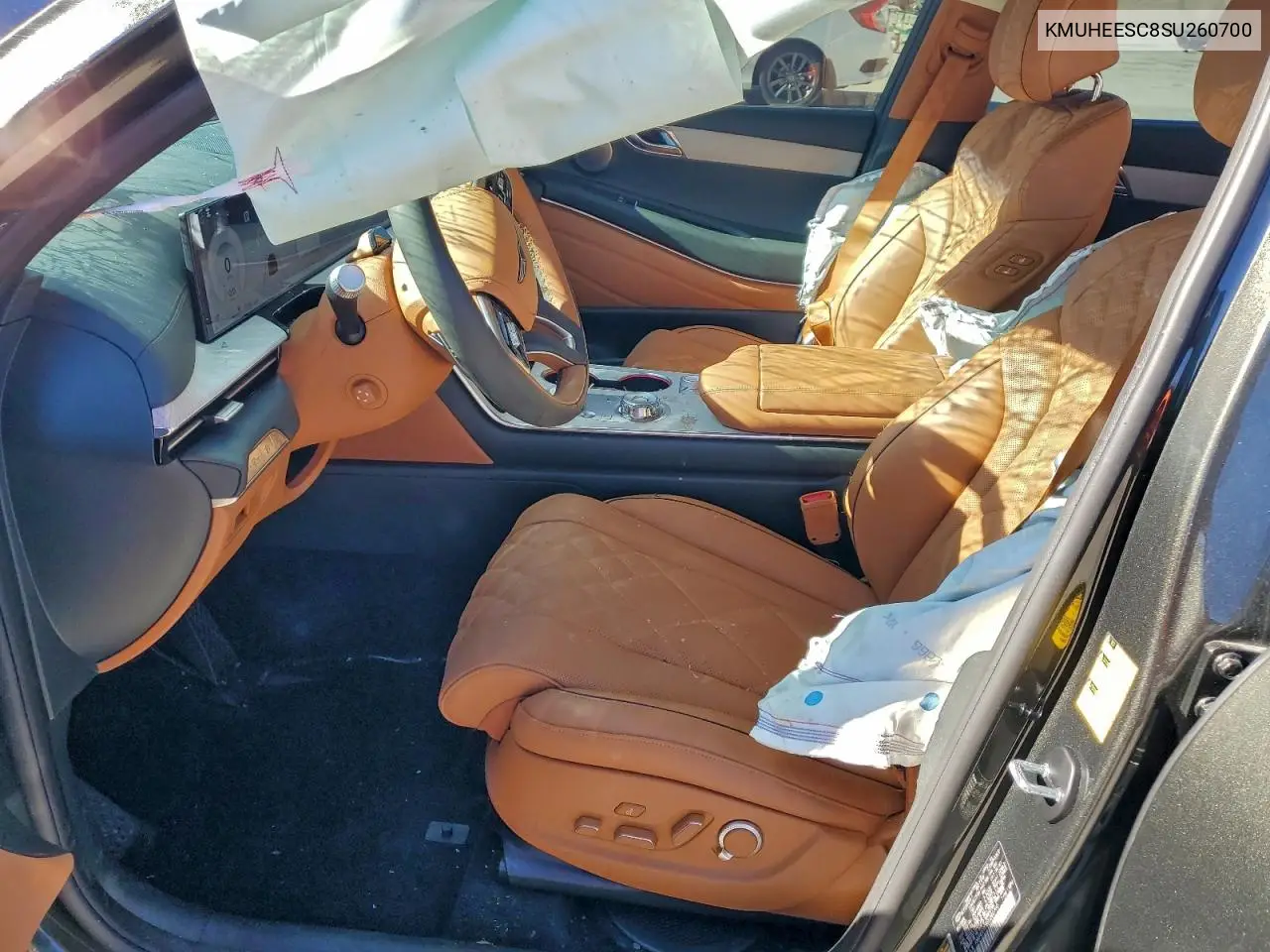2025 Genesis Gv80 Prestige VIN: KMUHEESC8SU260700 Lot: 96914595