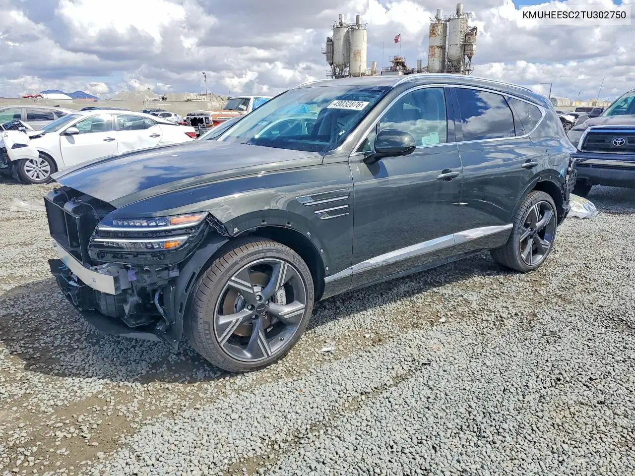 2026 Genesis Gv80 3.5T Prestige VIN: KMUHEESC2TU302750 Lot: 49032876
