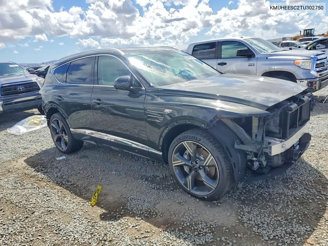 2026 Genesis Gv80 3.5T Prestige VIN: KMUHEESC2TU302750 Lot: 49032876