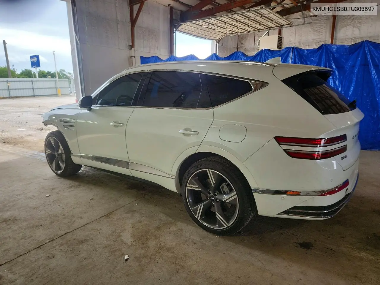 2026 Genesis Gv80 Prestige VIN: KMUHCESB0TU303697 Lot: 55383856