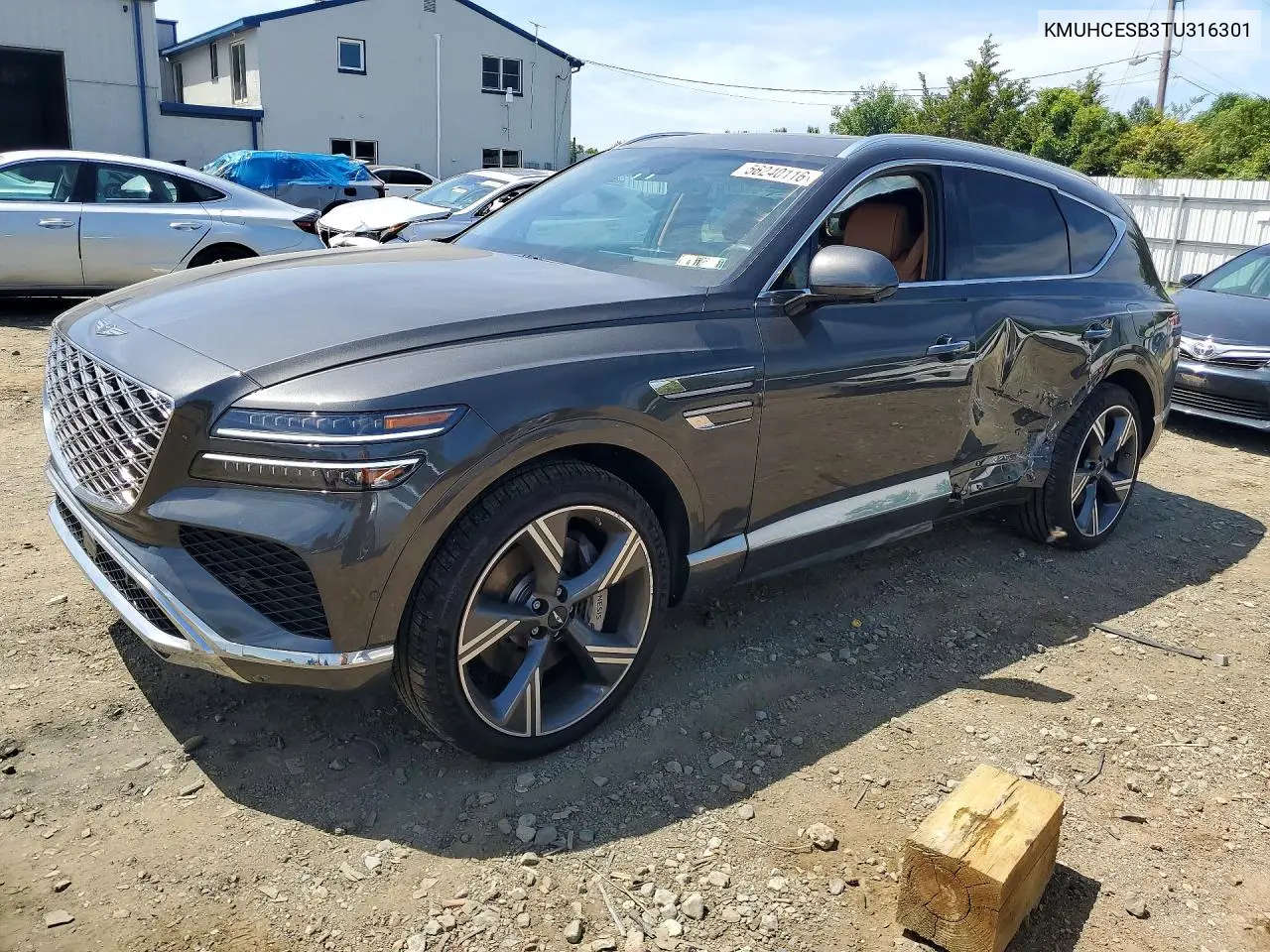 2026 Genesis Gv80 Prestige VIN: KMUHCESB3TU316301 Lot: 56240116