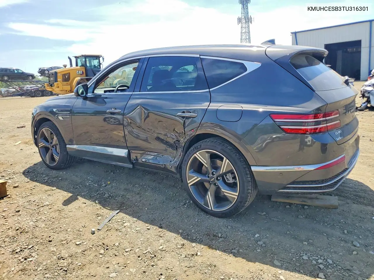 2026 Genesis Gv80 Prestige VIN: KMUHCESB3TU316301 Lot: 56240116