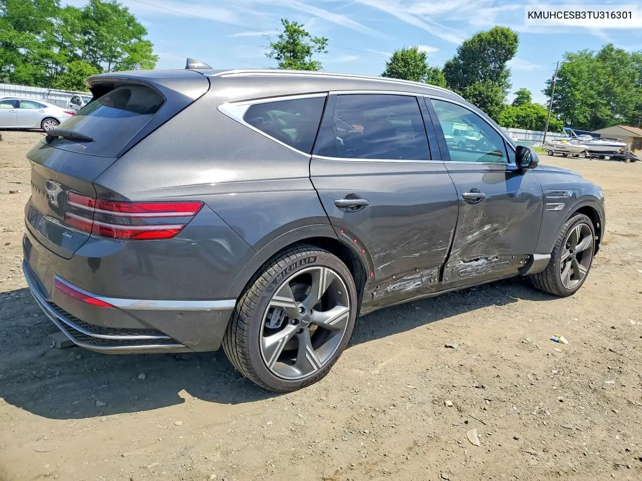 2026 Genesis Gv80 Prestige VIN: KMUHCESB3TU316301 Lot: 56240116