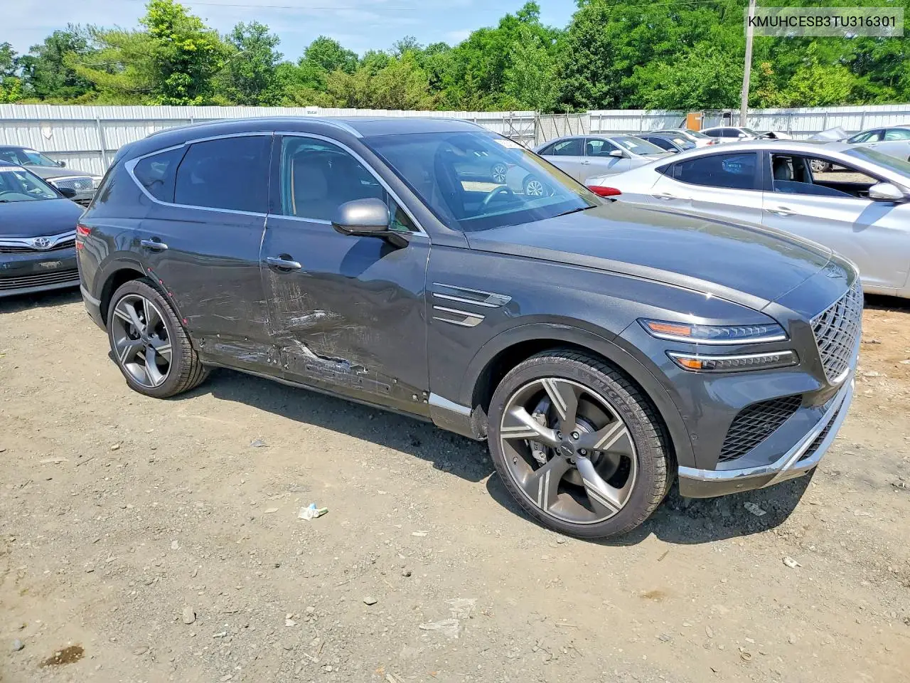 2026 Genesis Gv80 Prestige VIN: KMUHCESB3TU316301 Lot: 56240116