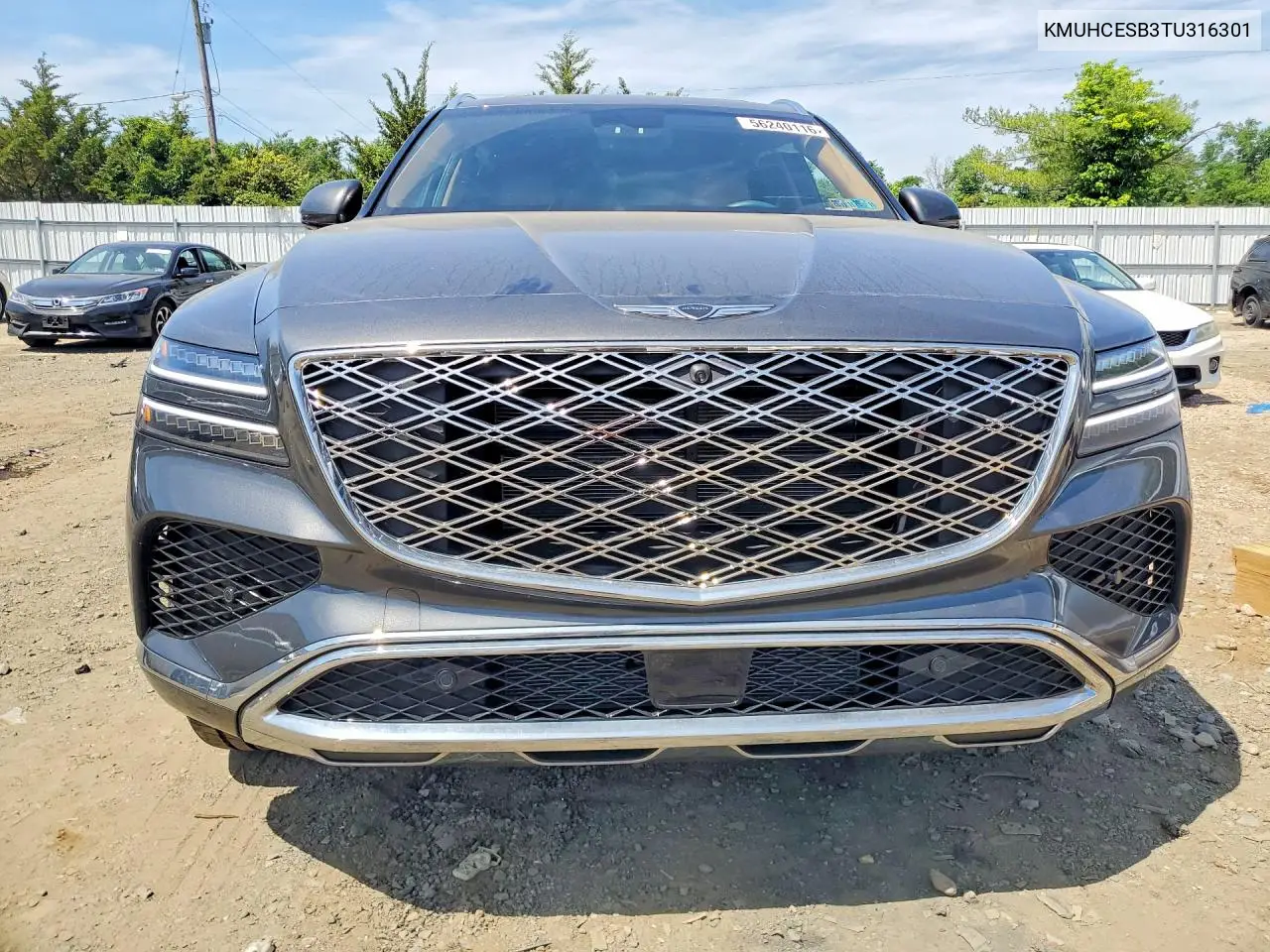 2026 Genesis Gv80 Prestige VIN: KMUHCESB3TU316301 Lot: 56240116