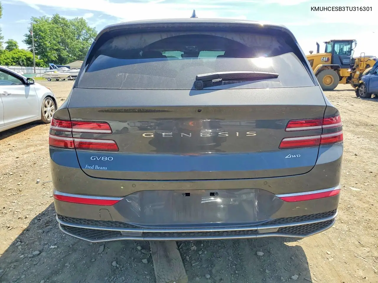 2026 Genesis Gv80 Prestige VIN: KMUHCESB3TU316301 Lot: 56240116