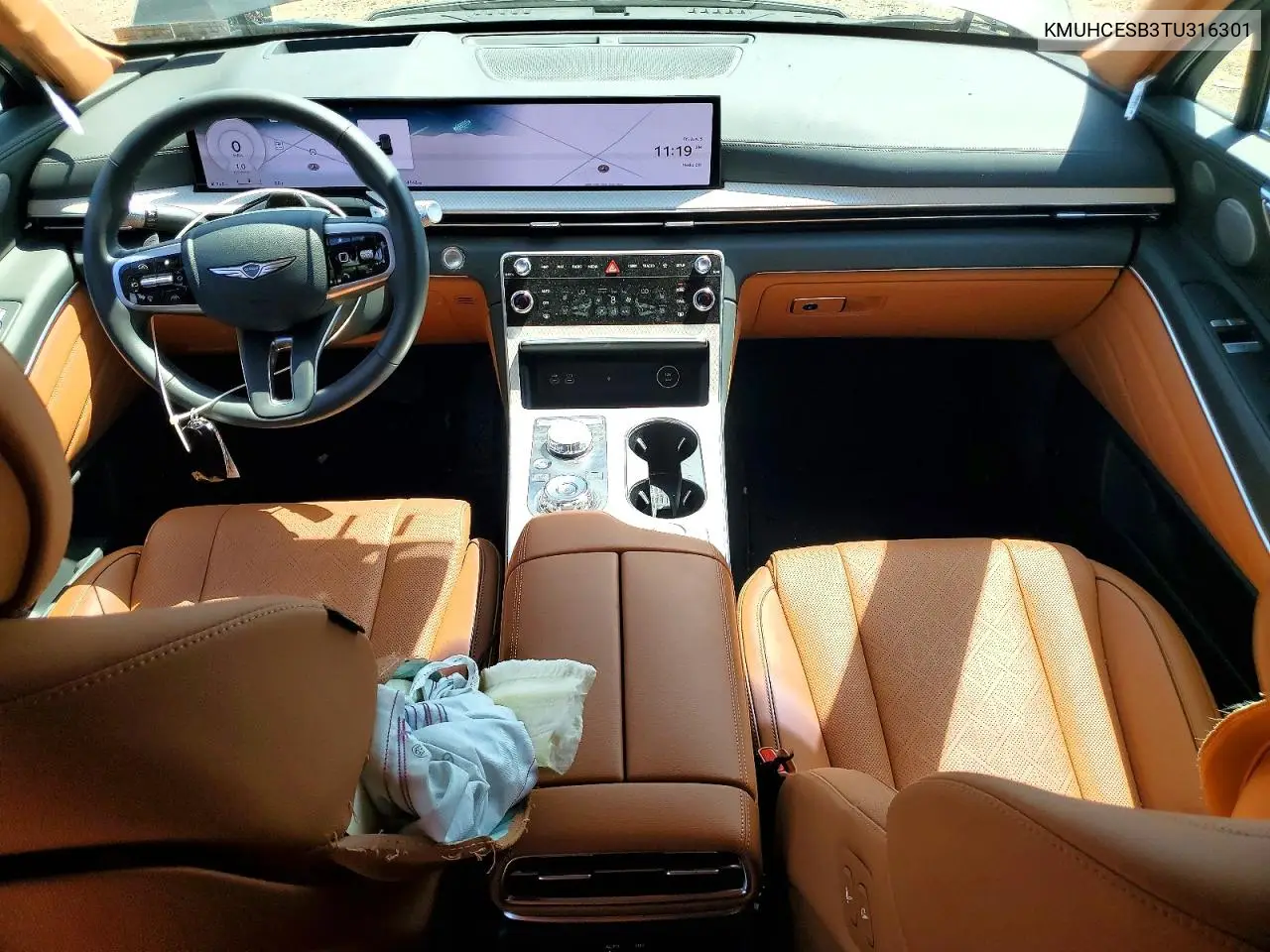2026 Genesis Gv80 Prestige VIN: KMUHCESB3TU316301 Lot: 56240116
