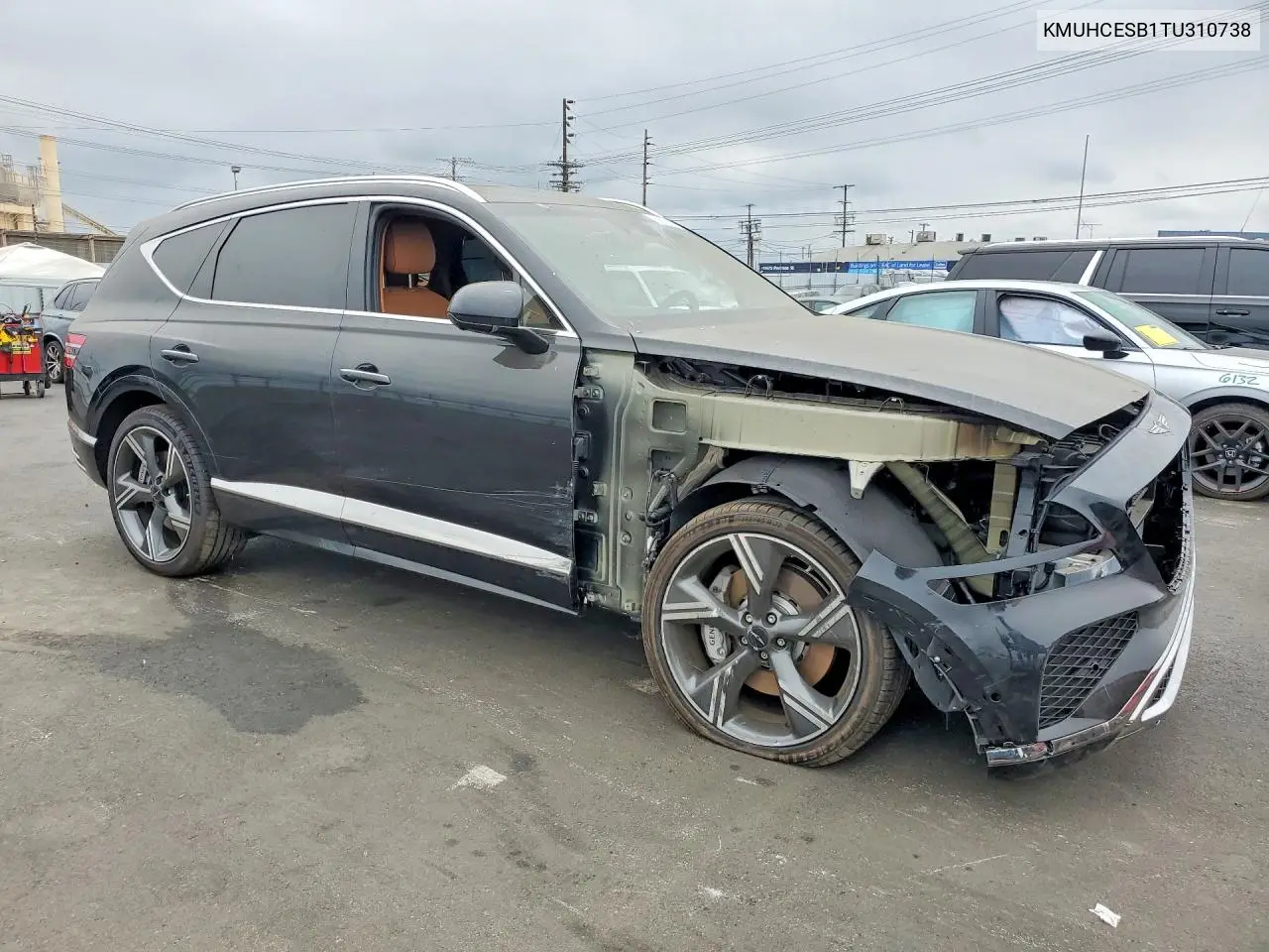 2026 Genesis Gv80 Prestige VIN: KMUHCESB1TU310738 Lot: 58978716
