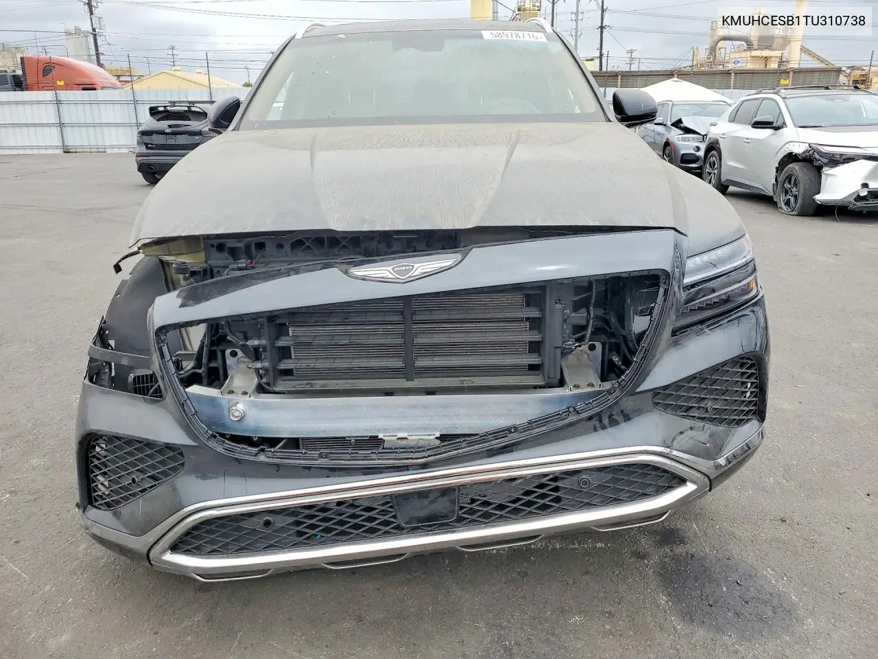 2026 Genesis Gv80 Prestige VIN: KMUHCESB1TU310738 Lot: 58978716