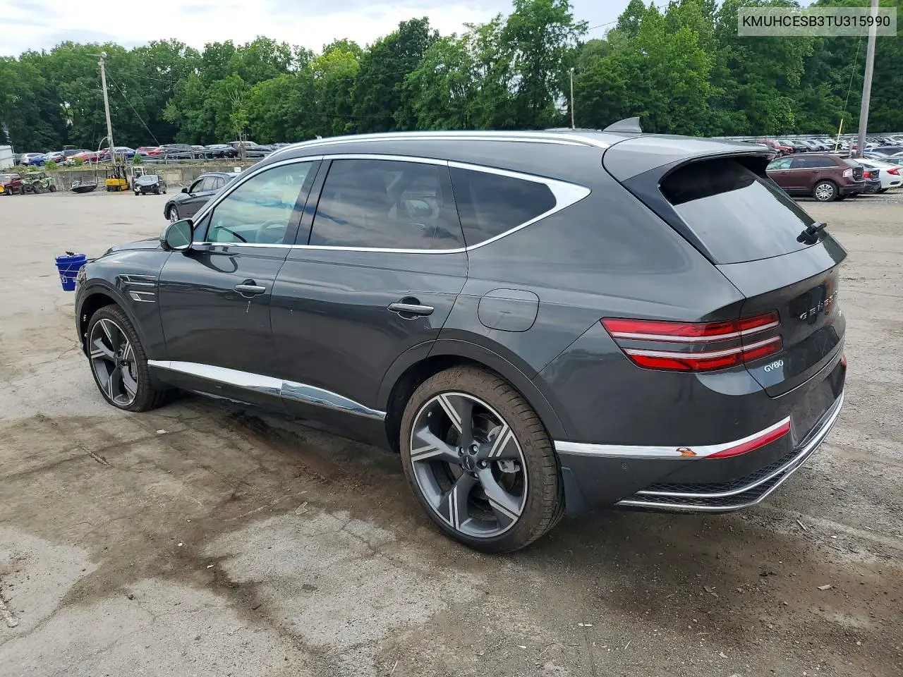2026 Genesis Gv80 Prestige VIN: KMUHCESB3TU315990 Lot: 59231246
