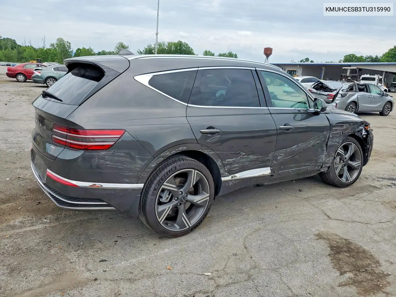 2026 Genesis Gv80 Prestige VIN: KMUHCESB3TU315990 Lot: 59231246