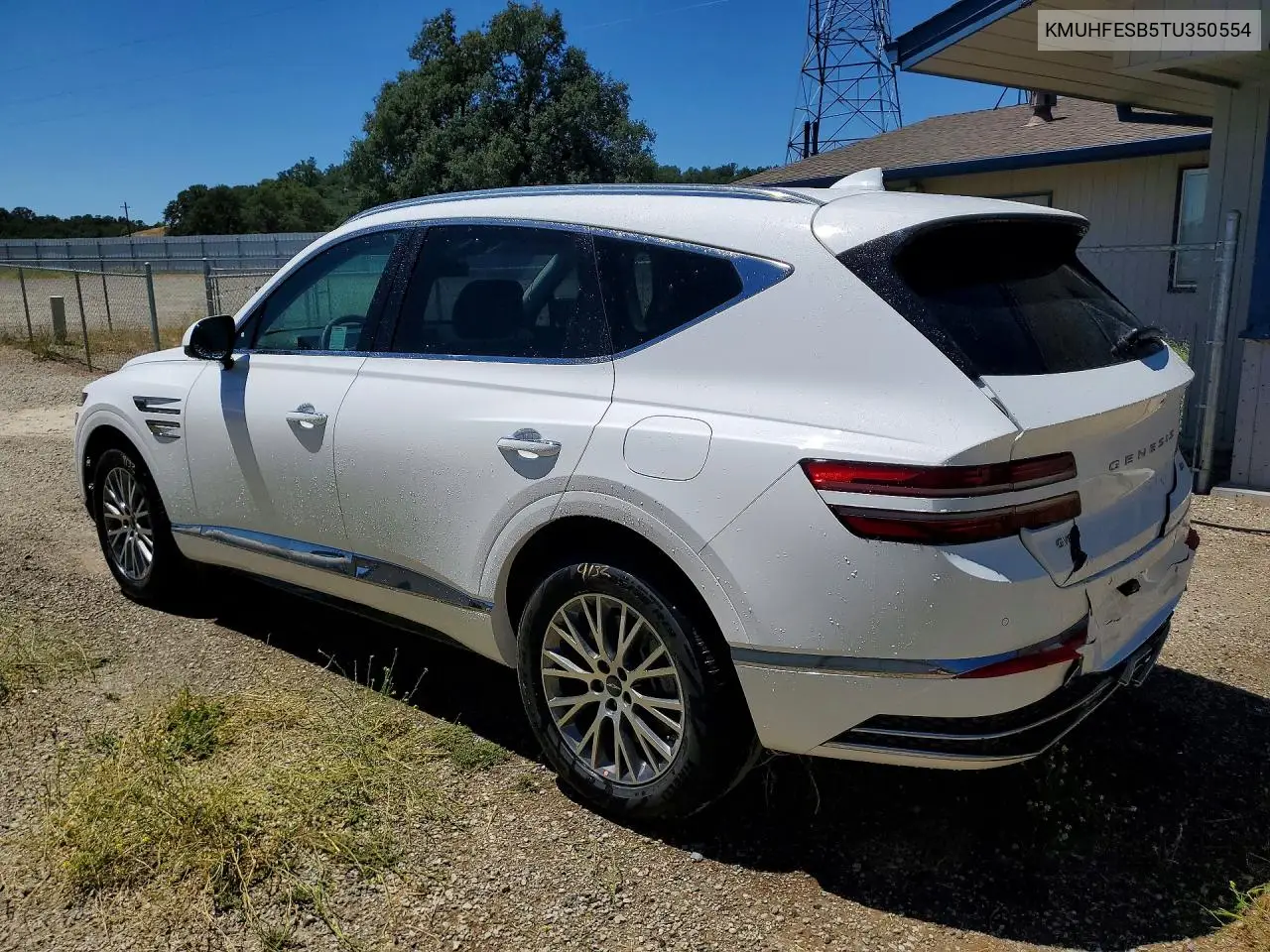 2026 Genesis Gv80 Base VIN: KMUHFESB5TU350554 Lot: 59713286