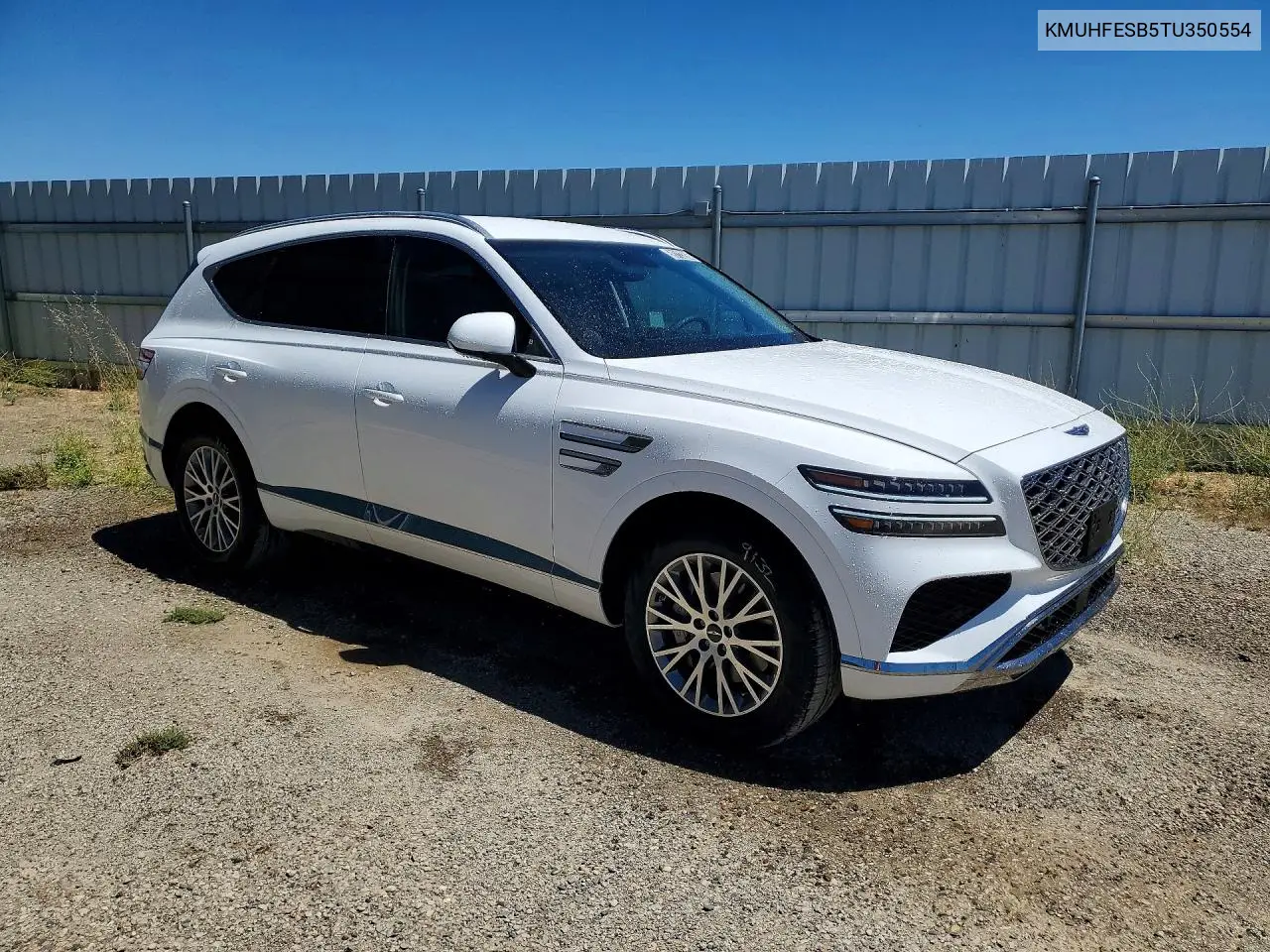 2026 Genesis Gv80 Base VIN: KMUHFESB5TU350554 Lot: 59713286